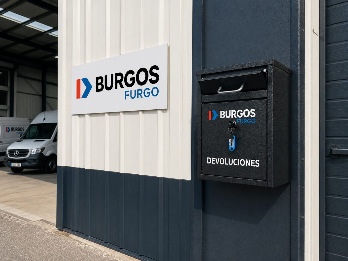 Buzón de devoluciones de Burgos Furgo